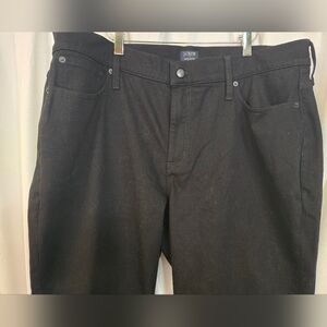 J. Crew Factory Black Mid Rise Flare Crop Ankle Jeans Size 35